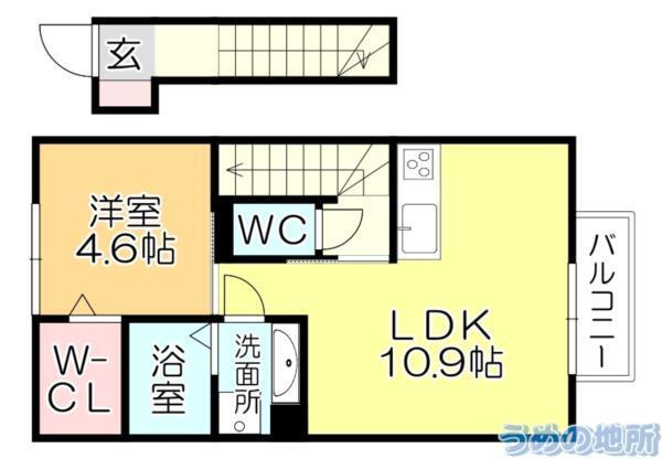 J’s　stageII（203） 間取り図画像