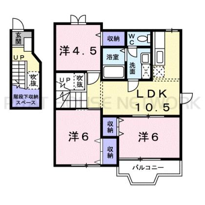  間取り図写真