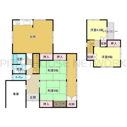  間取り図写真