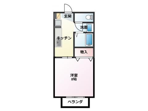 メゾン瑞浪Ⅰ 間取り図画像