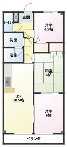 間取り図写真