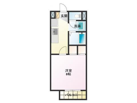 エスポワール穂並Ⅱ 間取り図画像