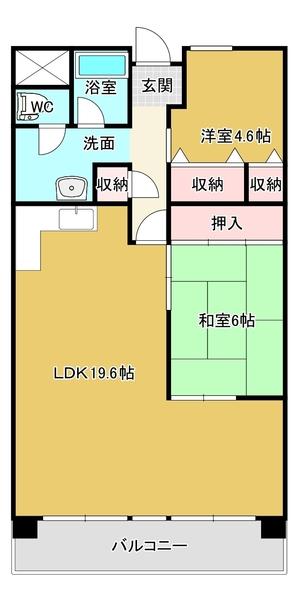 アンファミーユ西小路 間取り図画像