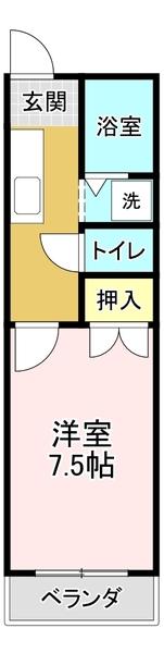 スプリングコートⅡ 間取り図画像