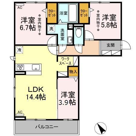  間取り図写真