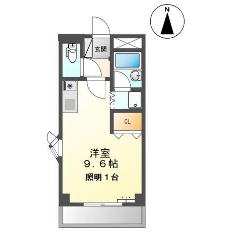 サンライトｏｓｈｉｚａｗａ 間取り図画像