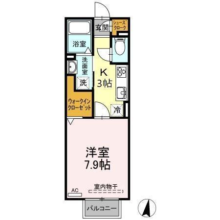 上平ガーデンプレイス（203） 間取り図画像