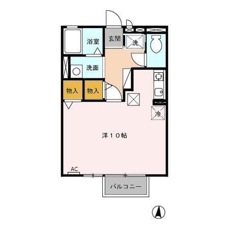 ラピスリーオ（105） 間取り図画像