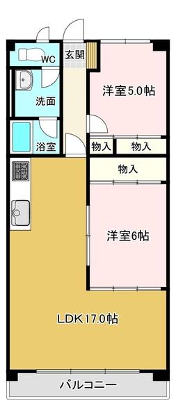 アステール 間取り図画像