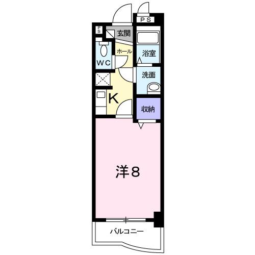 マ．メール．ロア（206） 間取り図画像