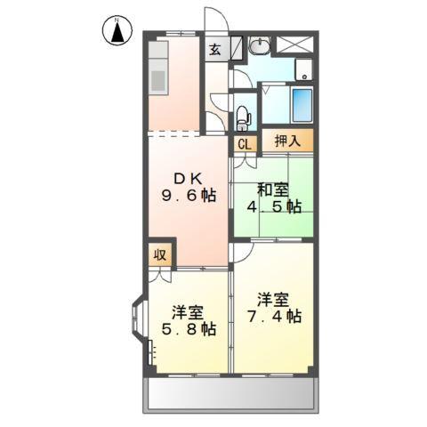  間取り図写真