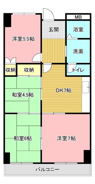  間取り図写真