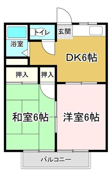 パークハイツ太平 間取り図画像