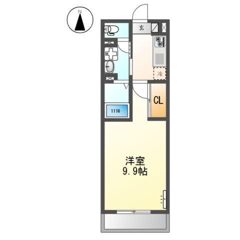 Forest hill（フォレスト　ヒル） 間取り図画像