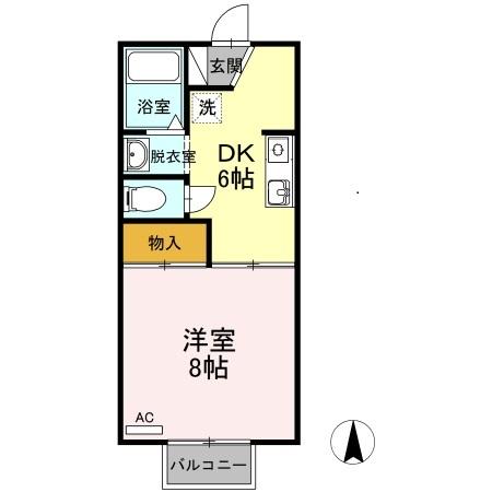 リバーサイドキャッスル（207） 間取り図画像