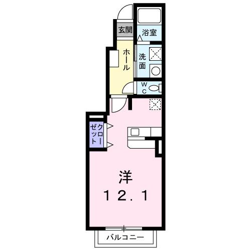 アパエスタ（102） 間取り図画像