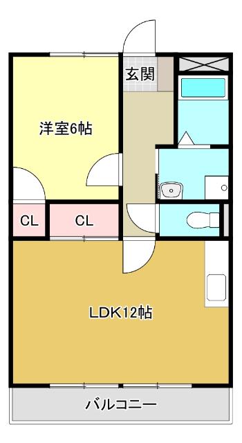 フォーテューナ 間取り図画像