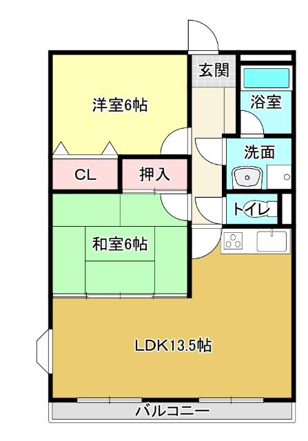 ヴァンヴェール 間取り図画像