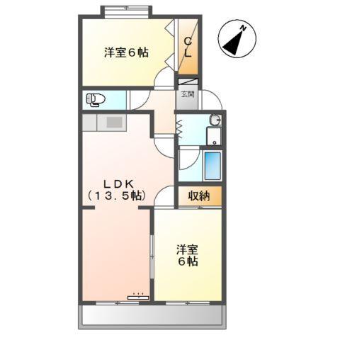 サントピアグリーン 間取り図画像