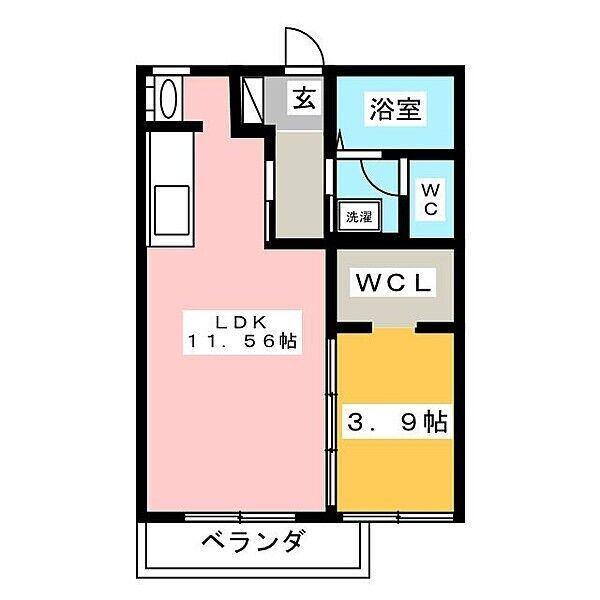 フォーブルいずみA 間取り図画像