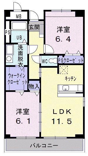 ビエント　ナイン（101） 間取り図画像