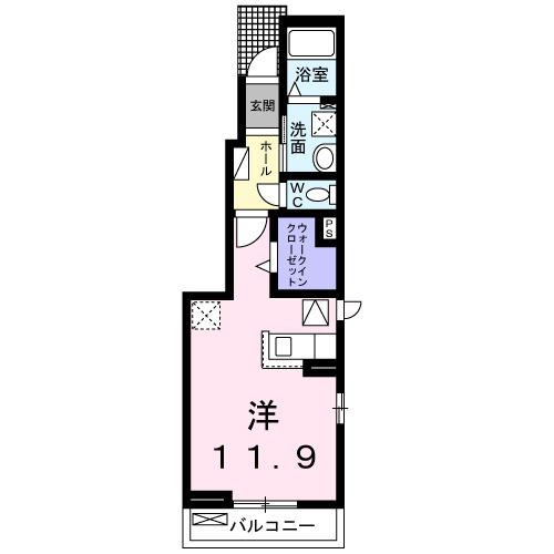 サンフォーリア（101） 間取り図画像