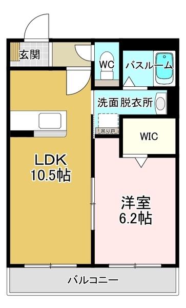 アチェーロ土岐口 間取り図画像