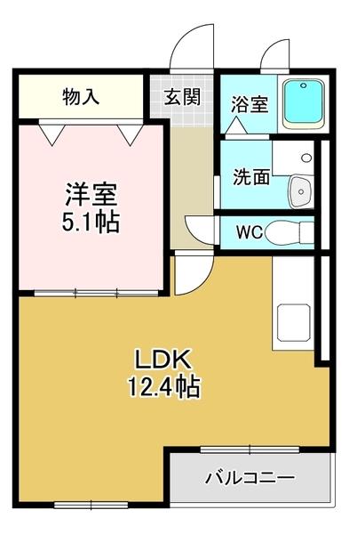 ハートフルタウン 参番館 間取り図画像