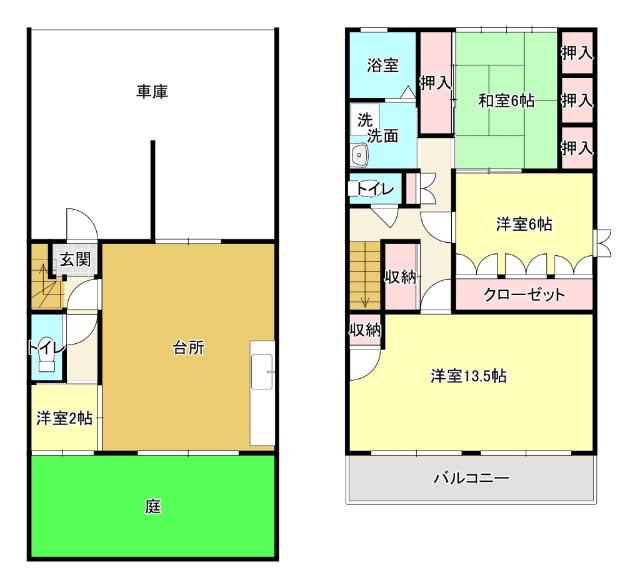  間取り図写真