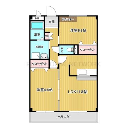  間取り図写真
