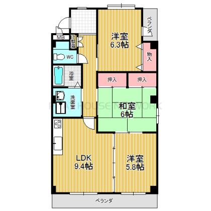  間取り図写真
