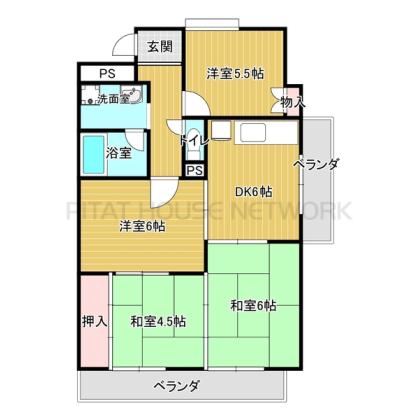  間取り図写真