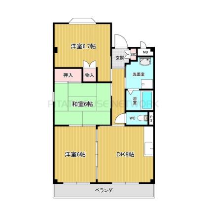  間取り図写真
