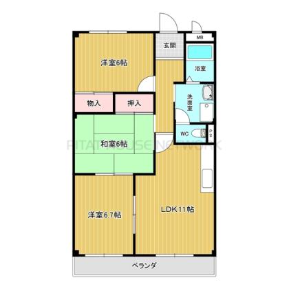  間取り図写真