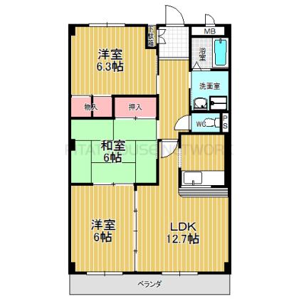  間取り図写真