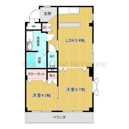  間取り図写真