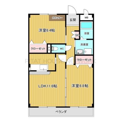  間取り図写真