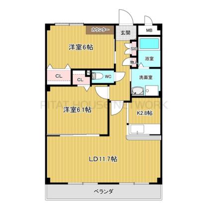  間取り図写真