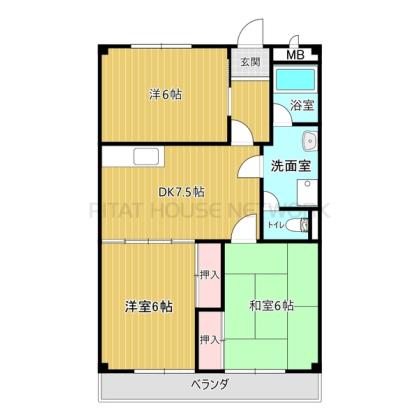  間取り図写真