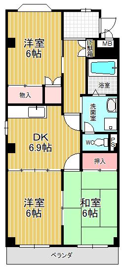  間取り図写真