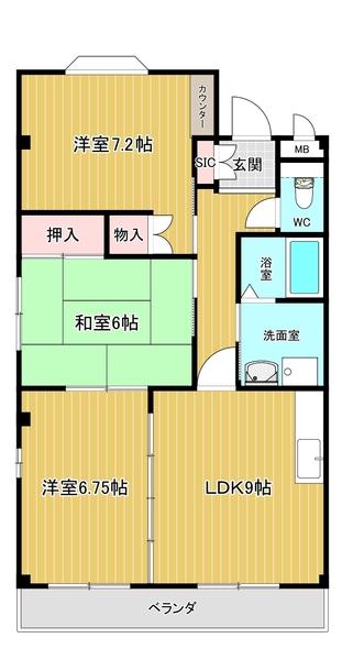  間取り図写真