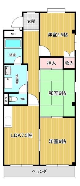  間取り図写真