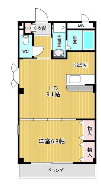 間取り図写真