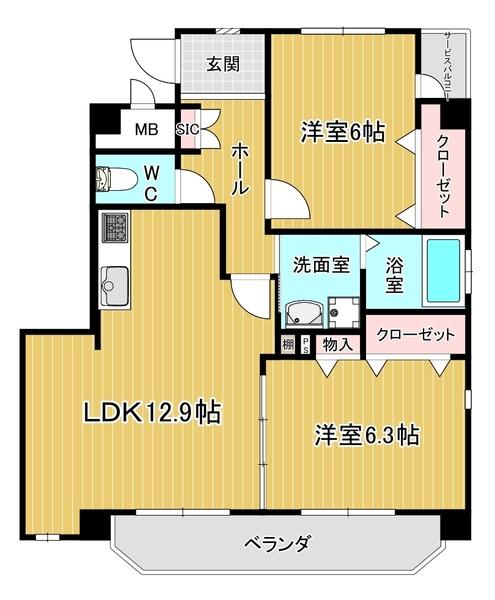  間取り図写真