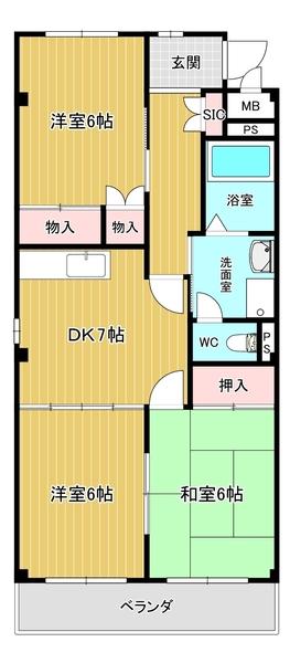  間取り図写真