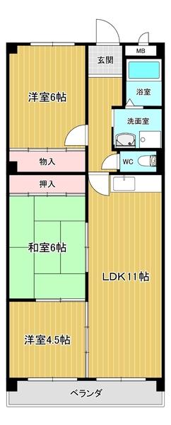  間取り図写真