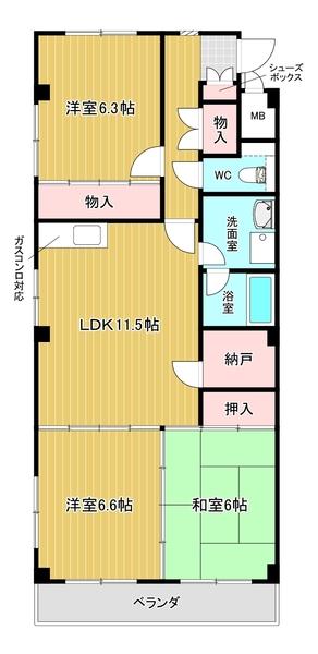  間取り図写真