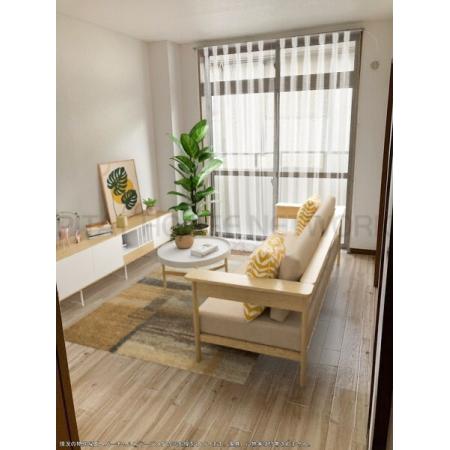 CG処理しています。家具無しです。