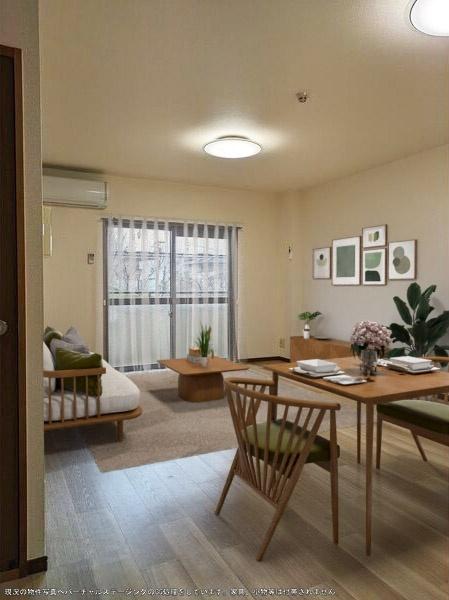 CG処理しています。家具無しです。