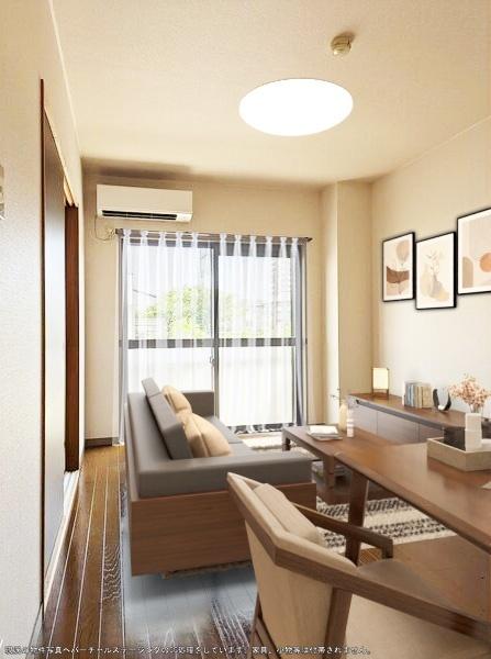 CG処理しています。家具無しです。